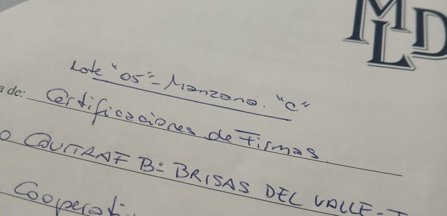 -VENTA DE TERRENO EN BARRIO BRISAS DEL VALLE, COLONIA LAS ROSAS, TUNUYÁN-